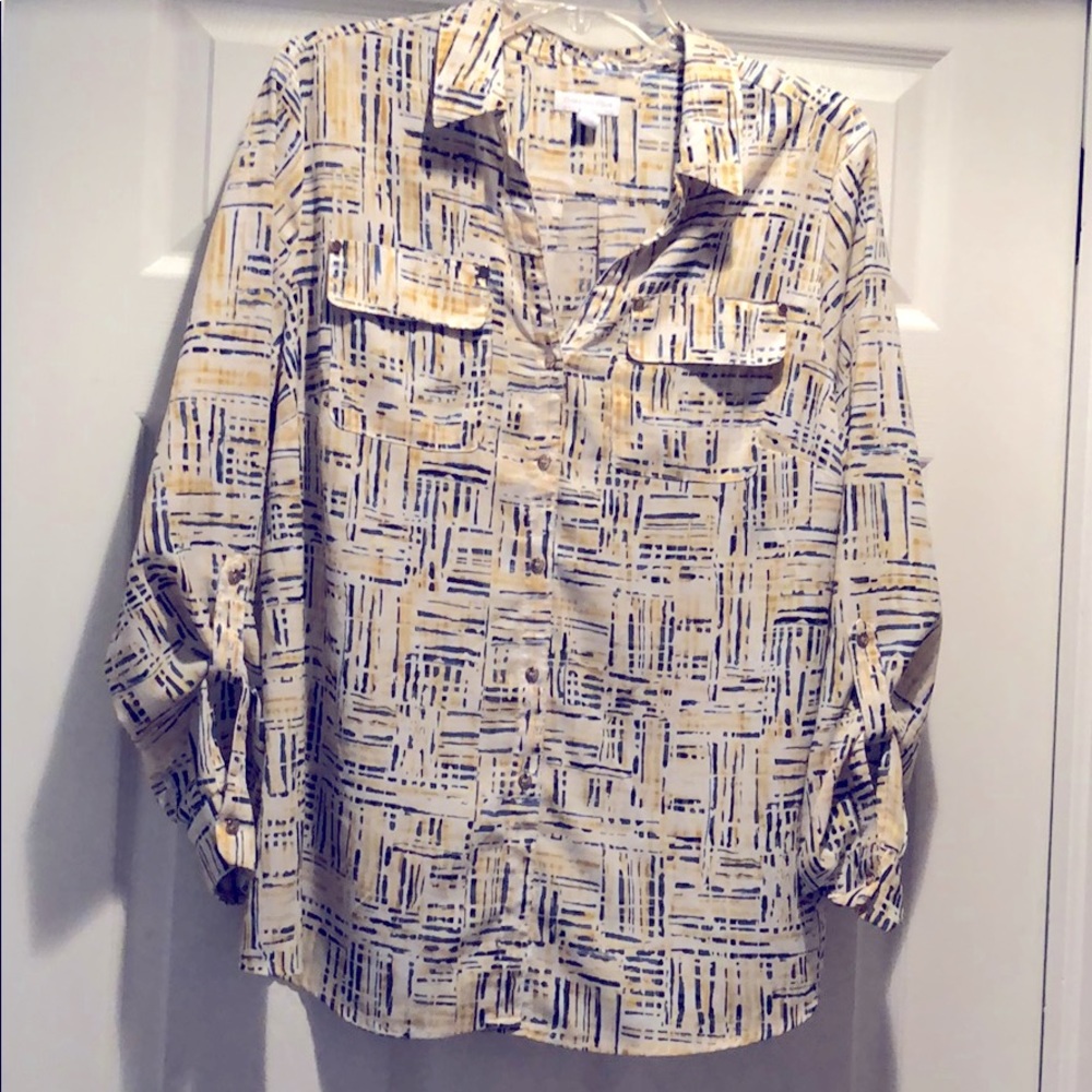 Long sleeve blouse
